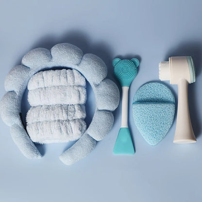 7 Piece Makeup and Face Wash Beauty set