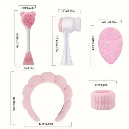 7 Piece Makeup and Face Wash Beauty set